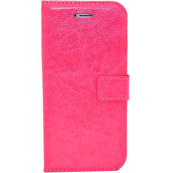 3-i-1 Kit för iPhone 5/5s - Läderfodral Rosa