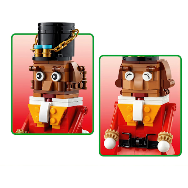 Julens Ikoniska LEGO Nötknäppare 40640 – Byggset för Festlig Lek och Dekoration!