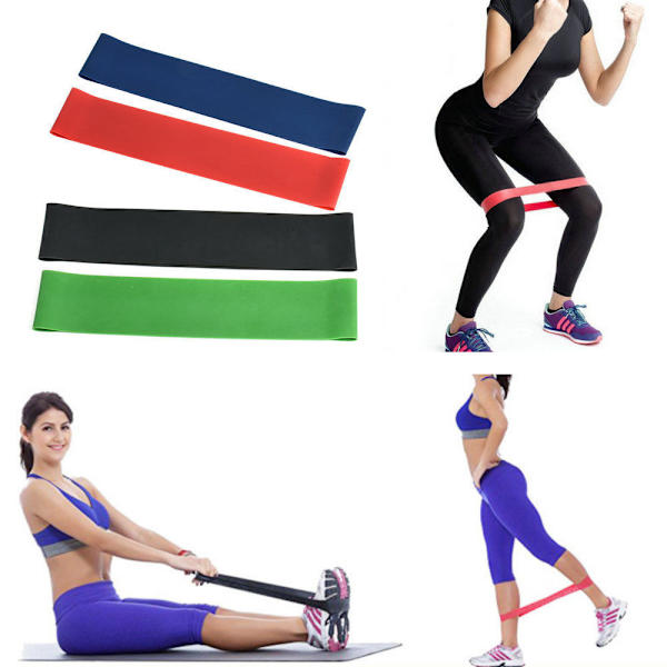 Harjoitusnauha - Fitness Band - Min/Medium/Max/Pro Svart