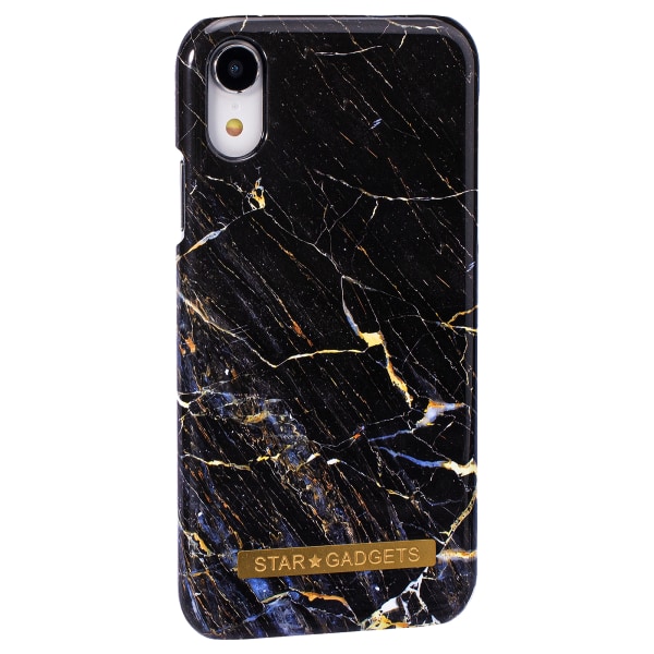 iPhone Xr - Cover Protection Marble Vit