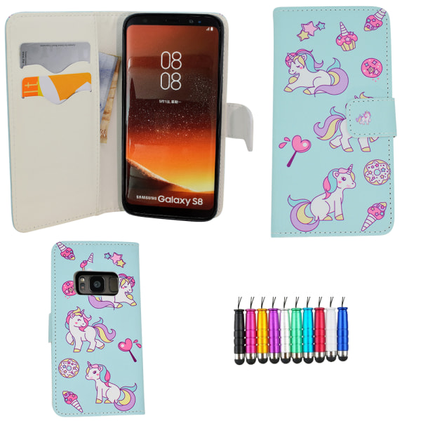 Samsung Galaxy S8 - Plånboksfodral - "Unicorn"