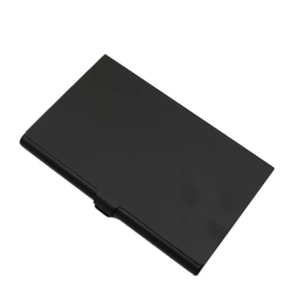 Kortholder for kredittkort og visittkort aluminium anti-skum Black