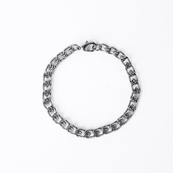 Armbåndskjede for menn og kvinner Silver one size