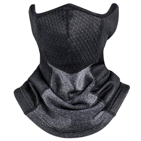 Skjerf og 14.5 pm maske sykling utendørs aktivitet ski motorsykkel Grey one size
