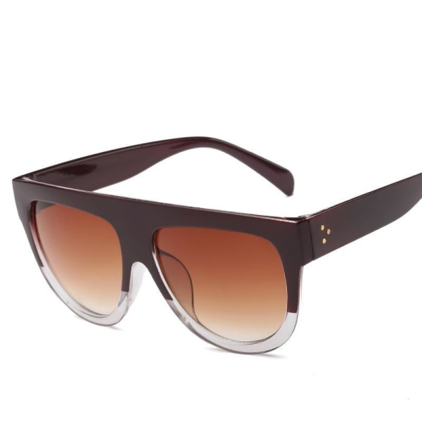 Klassiske solbriller med briller i stigende styrke UV400 Red one size