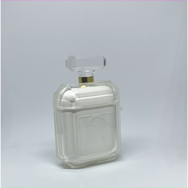 AirPods etui gjennomsiktig parfymeflaske gull Transparent one size