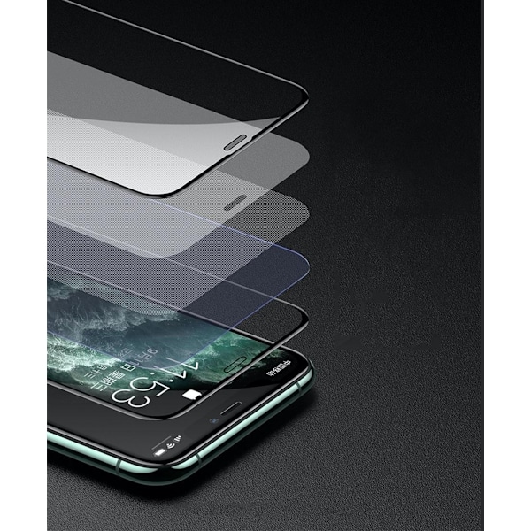 Skærmbeskytter hærdet glas iPhone 15, Pro & Max anti blåt lys Transparent one size