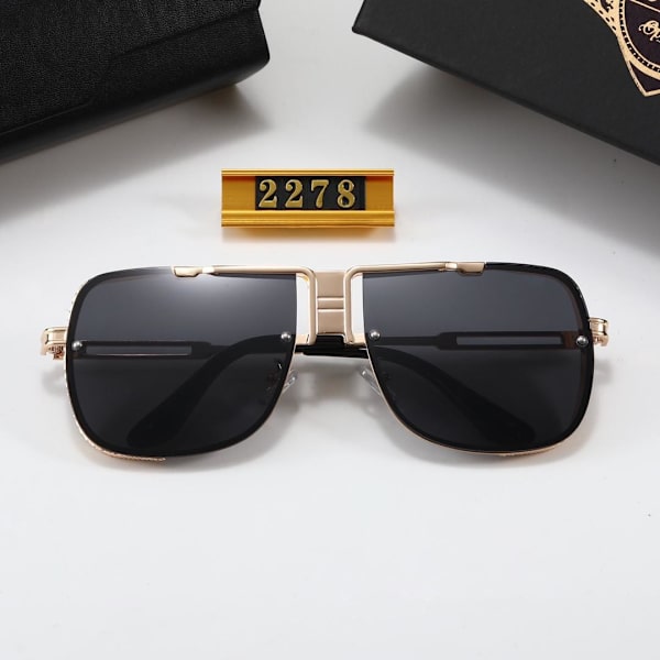 Håndlavede pilotglas i klassisk stil med et moderne touch Black one size