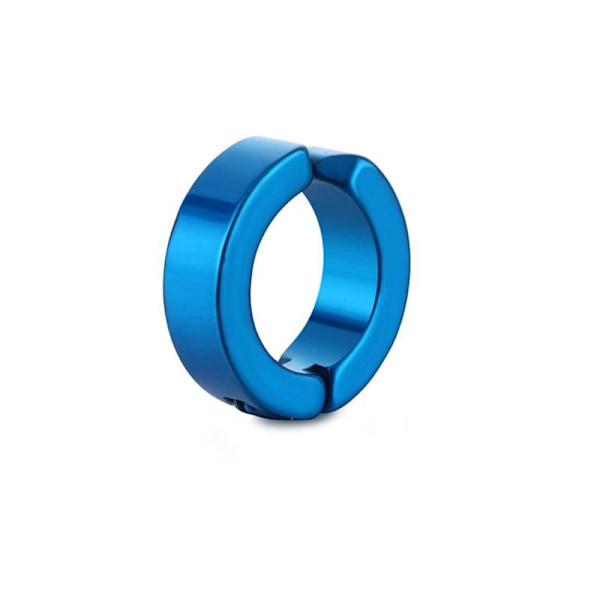 Stilfuld cuff i flere forskellige farver uden brug af huller - unisex Blue one size