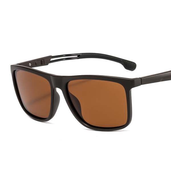 Polariserede solbriller til mænd til udendørs brug Brun Brown one size