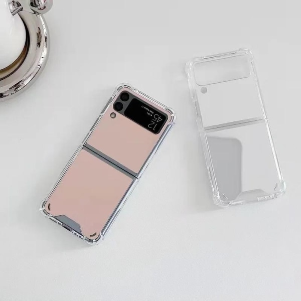 Högkvalitativ Makeup Spegel för Samsung Galaxy Z-Flip 4 – Perfek Rosa one size
