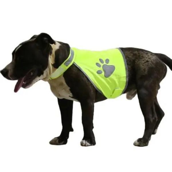 Refleksvest til hunde i tre størrelser - S, M, L sikkerhedsvest Yellow S