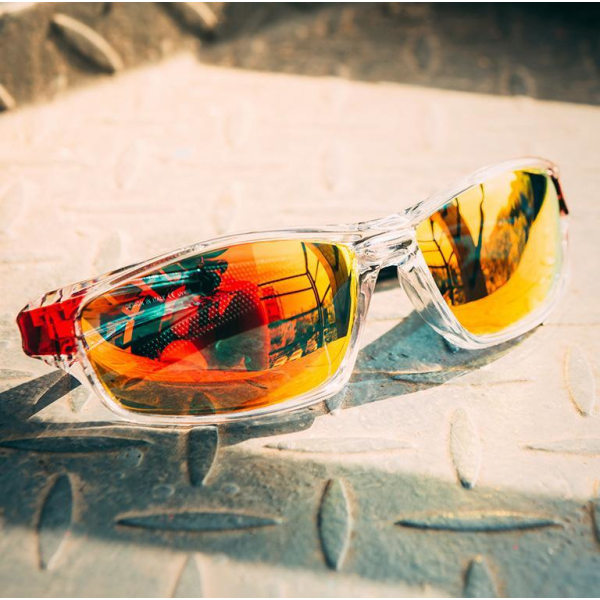 Polariserte solbriller for sport og utendørs oransje Orange one size e48b |  Orange | Abstrakt og geometri | Fyndiq
