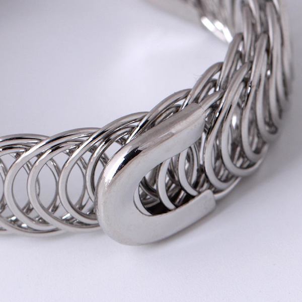 Justerbart brett Guldpläterat armband i silver eller guld Guld one size