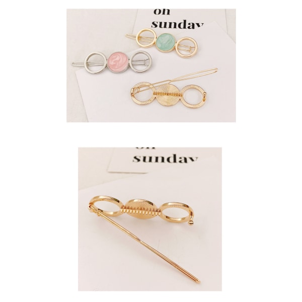''The one and only hairpin'" hårnåle i guld Pink one size