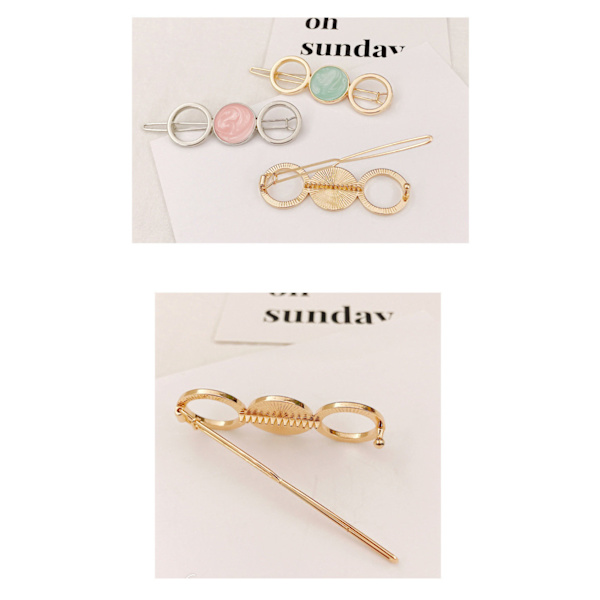 ''The one and only hairpin'" hiusneula kultaa Pink one size