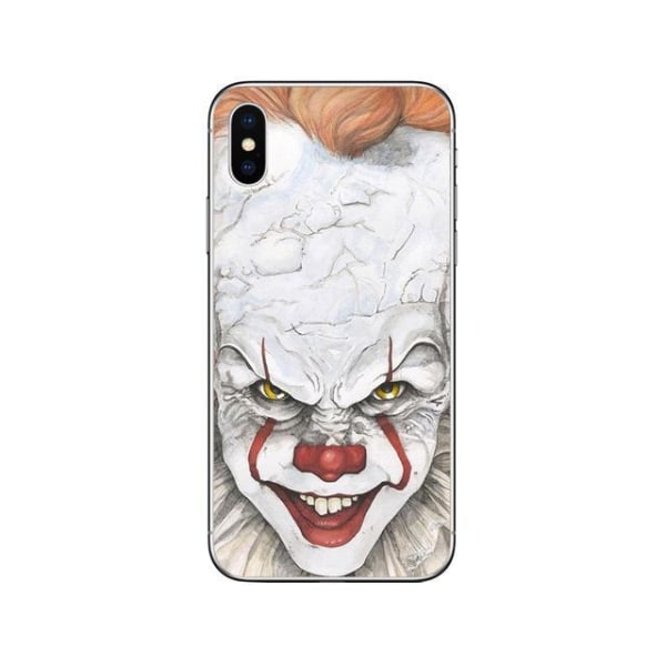 Coolt skal clown from stephen king's ''it'' läskigt iphone White 13 Mini