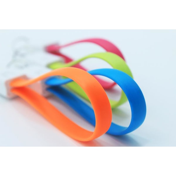 6 PACK! Micro USB/Android - laddare nyckelknippa USB kabel portabel! Svart one size