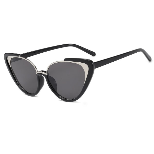 Stilfulde sorte 2025 Cat Cat Eye solbriller til kvinder Black one size