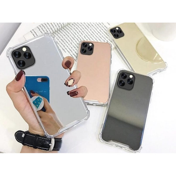 Mobilskal iPhone11 PRO Spegelglas Silver one size