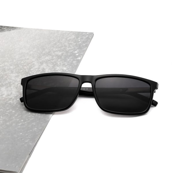 Sporty solbriller til udendørs eventyr 3 farver til mænd Black one size