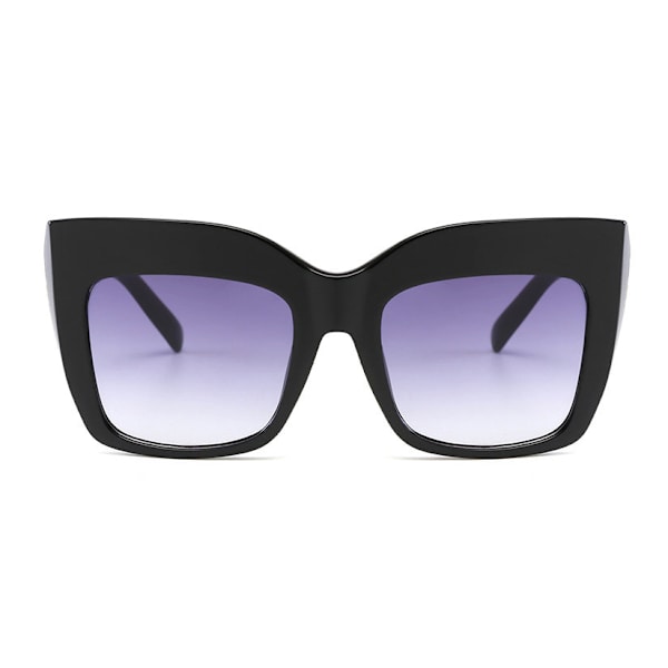 Ylisuuret cateye-aurinkolasit UV400 Kylie Black one size