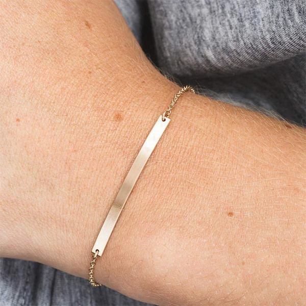 Rannekoru 18K kullattua lahja sydäntä Gold one size