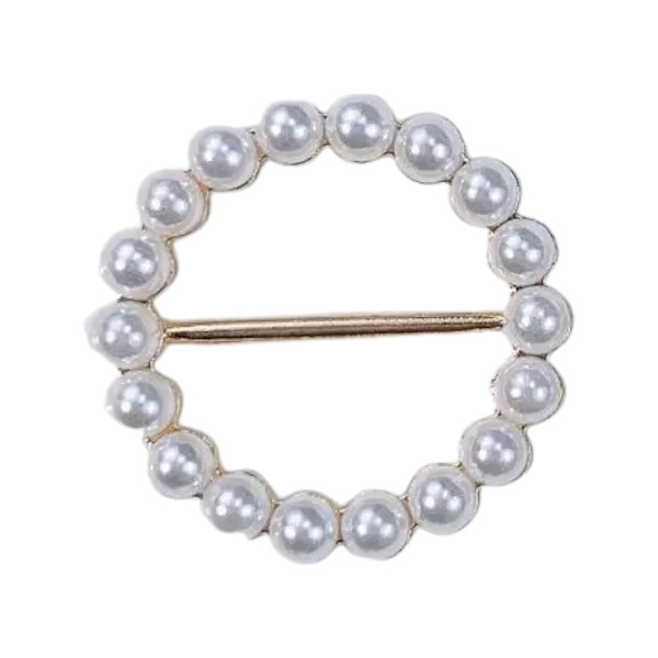 Mångsidigt spänne till sjalar brosch silke strass 12 olika modeller att välja mellan Gold one size