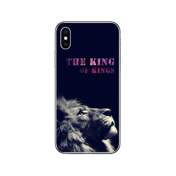 iPhone 13, Pro &amp; Max skal lejonet är kungarnas kung Black one size