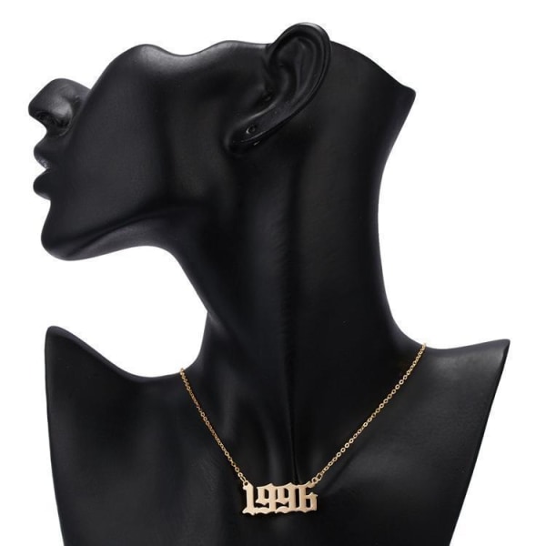 Forgyldt halskæde i 1995 unisex Gold one size