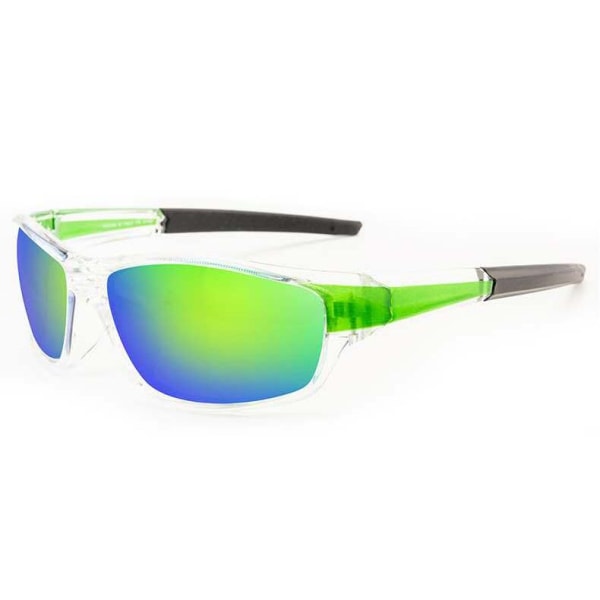 Polariserade solglasögon till sport och utomhus grön silikon Grön one size