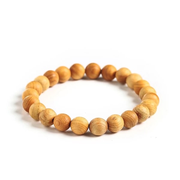 Beads Tibetansk Buddhist Armbånd Natural Color Prayer Armbånd fo Brown one size