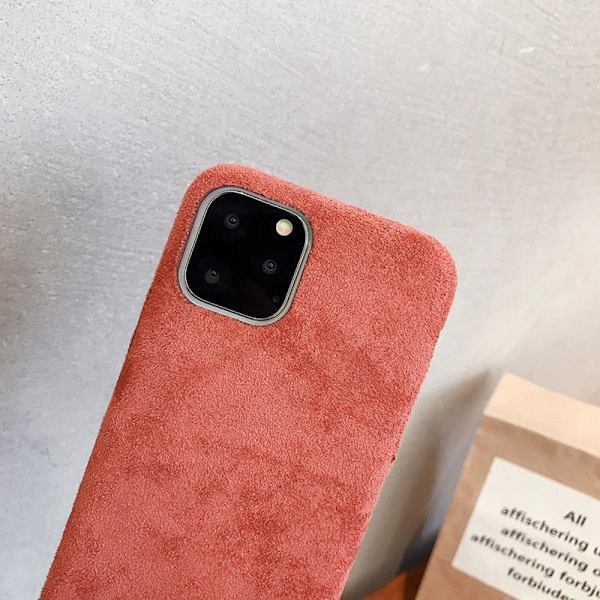 Skal till iPhone11 Pro i lyxigt sammetsmaterial Blå one size