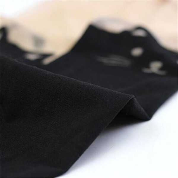 Søde nylon tights med katte foran anime pige Black one size