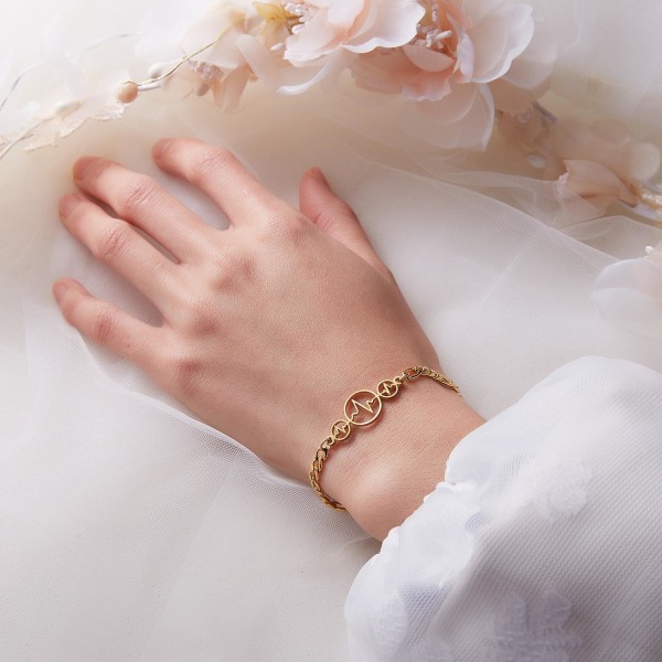Guldpläterat armband med hjärtslag perfekt gåv 6b62 | Fyndiq