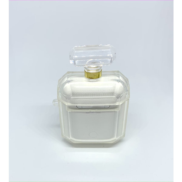 AirPod Taske Gennemsigtig parfymeflaske guld Transparent one size