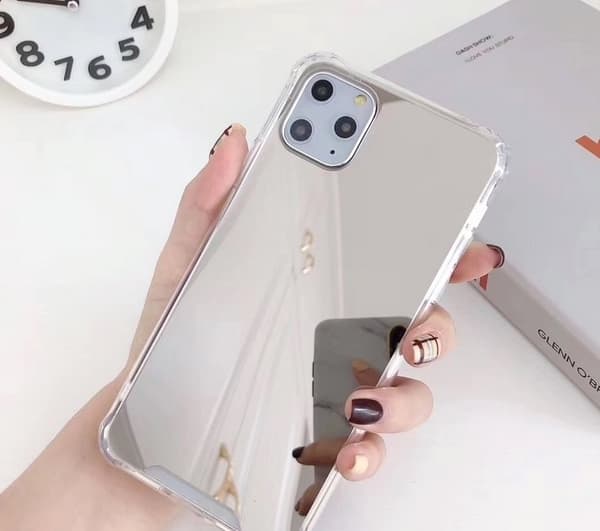 Mobildeksel iPhone11 PRO Speilglass Silver one size