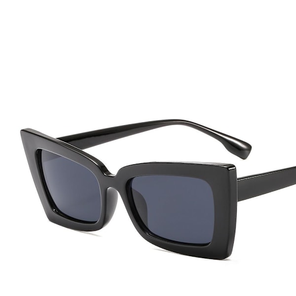 Retro aurinkolasit hyvät jouset neliön muotoinen Black one size