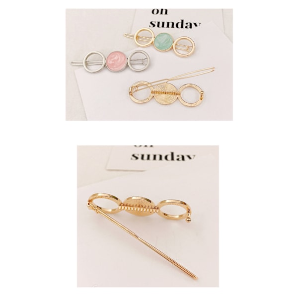 ''The one and only hairpin'' hårnål i guld Gul one size