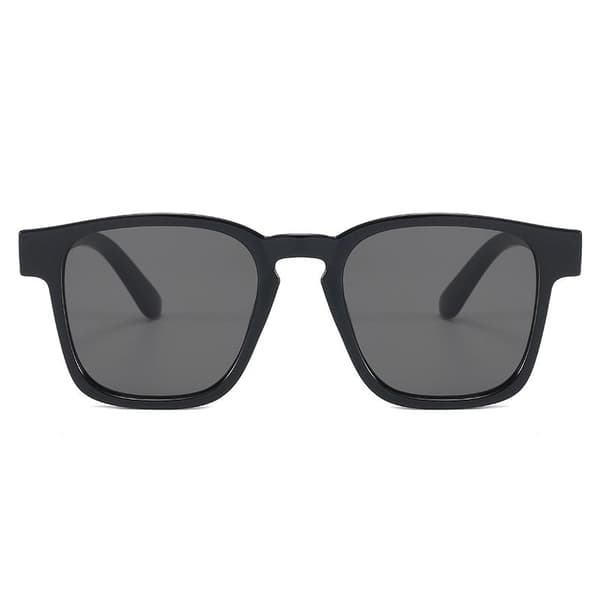 Sort Retro-inspirerede briller til mænd Black one size