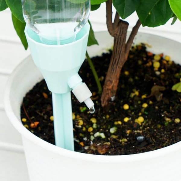3-PACK Automaattinen puutarhakastelulaite Dripper Irrigation Art White