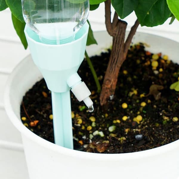 3-PACK Automaattinen puutarhakastelulaite Dripper Irrigation Artefact White