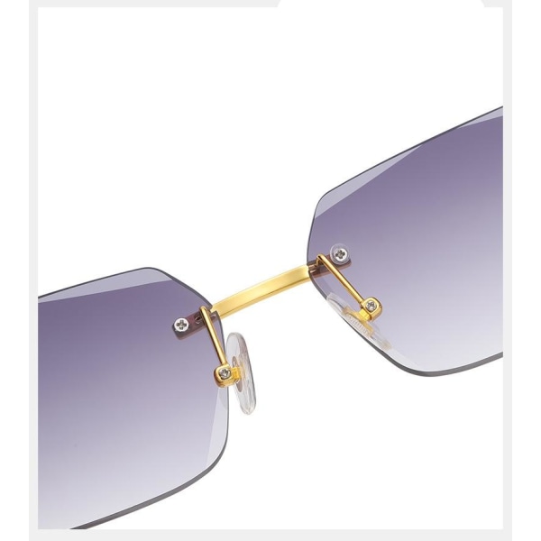 Detaljerte solbriller med tredetaljer & kanter f2a8 | Fyndiq