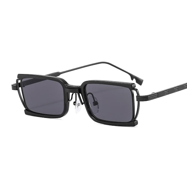 Eksklusive solbriller pastelgrøn pink unikke detaljer OMG Black one size