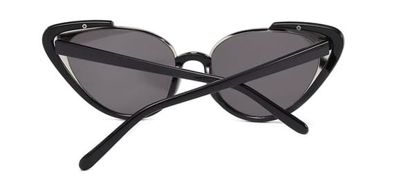 Stilfulde sorte 2025 Cat Cat Eye solbriller til kvinder Black one size