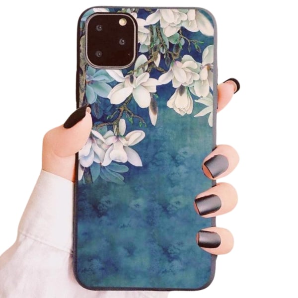 iPhone 12 Pro Max 3-PACK cover cactus mona-lisa flowers Grey one size