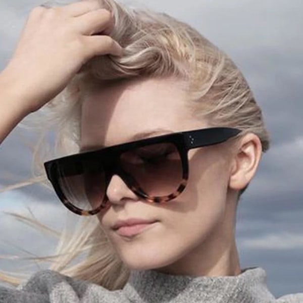 Klassiska Solglasögon med glas i stigande styrka UV400 Brown one size