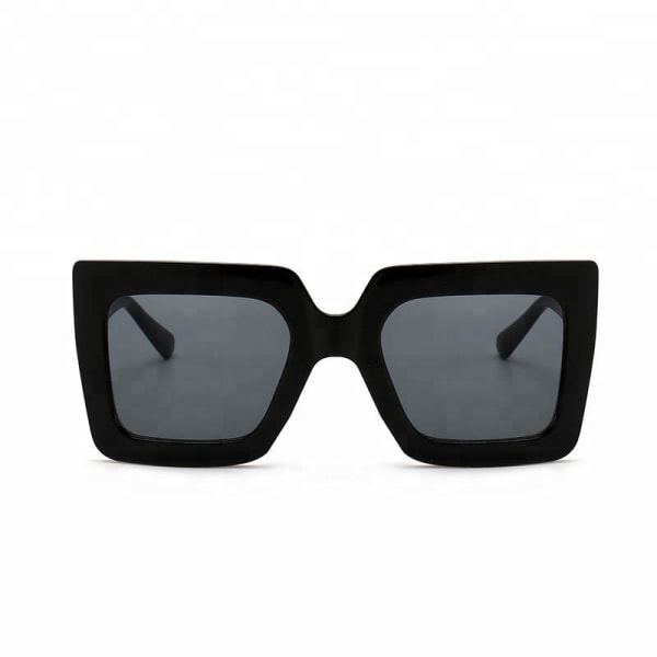 Square oversize black Cardi sunglasses Black one size