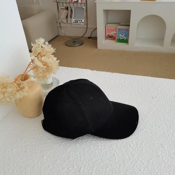 Cap i manchester materiale kjekk ekte stoff unisex hvit svart Black one size