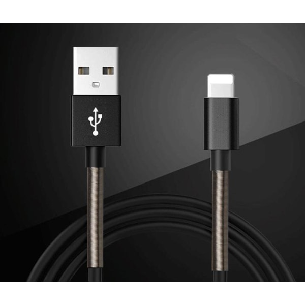 Oförstörbar laddare i metal till Android Micro USB! Vit one size